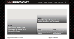 Desktop Screenshot of mmafullcontact.com